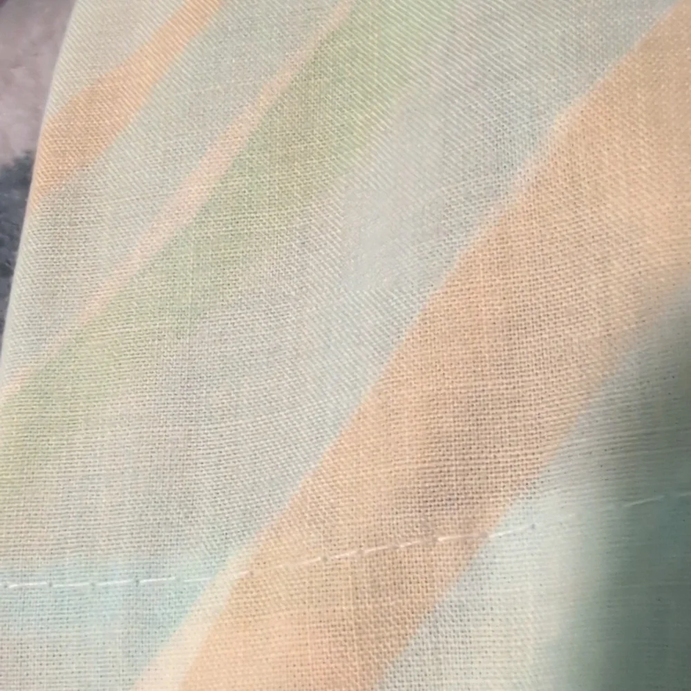 Vintage pastel Colored Striped‎ Pillowcase set